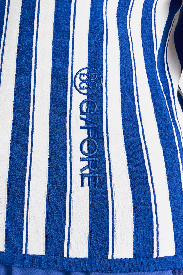 지포어-WOMEN APPAREL-STRIPE SHORT SLEEVE SWEATER(WOMEN)