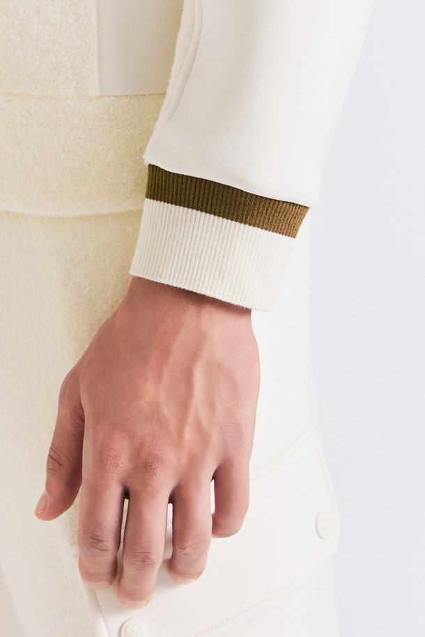 지포어-MEN APPAREL-BOUCLÉ HALFZIP(MEN)