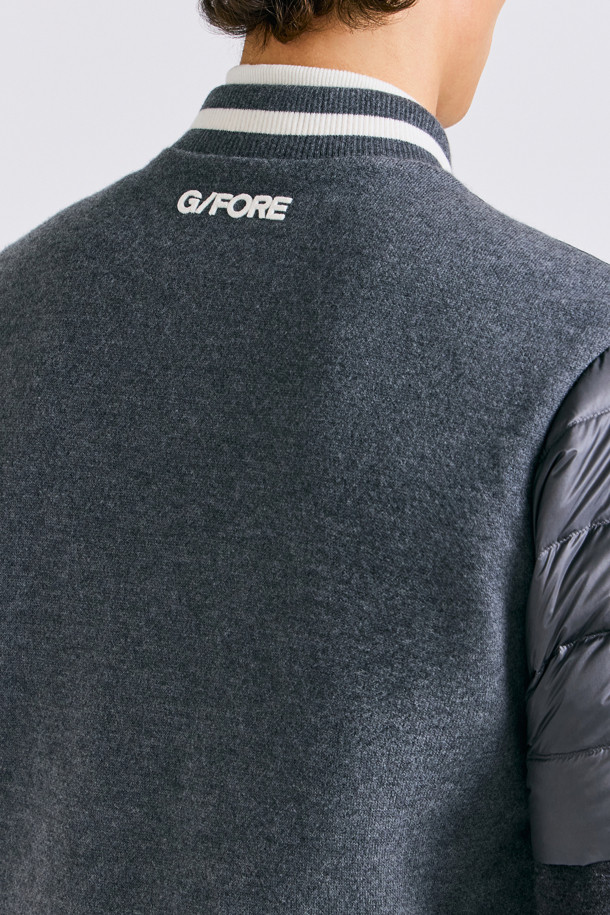 지포어-MEN APPAREL-HALF SLEEVES HYBRID DOWN(MEN)