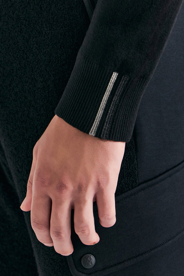 지포어-MEN APPAREL-WINDPROOF ROUNDNECK SWEATER(MEN)