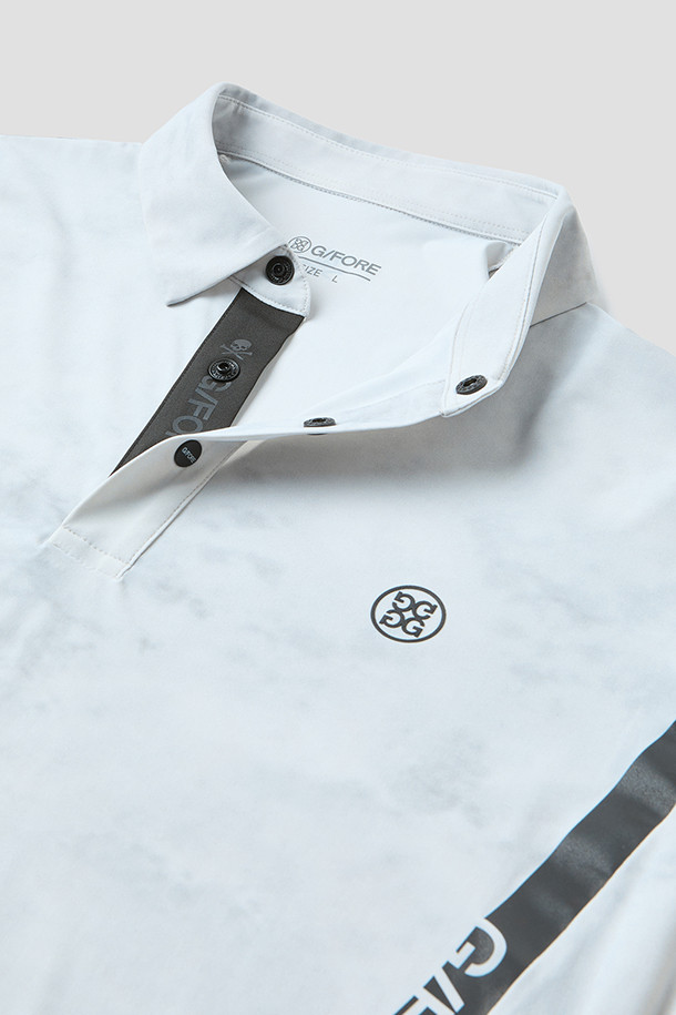 지포어-MEN APPAREL-TEXTURED PATTERN LONGSLEEVES POLO(MEN)