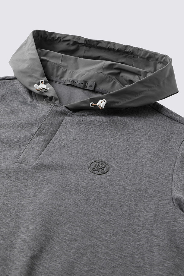 지포어-MEN APPAREL-HOODED MIDDLER (MEN)