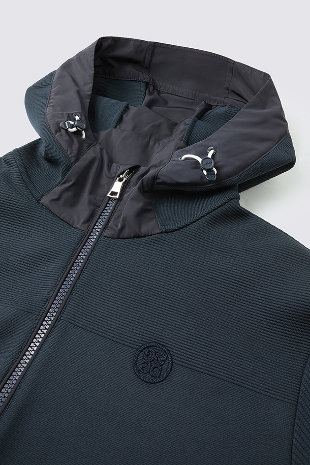 지포어-MEN APPAREL-FULL ZIP KNIT HOODIE (MEN)