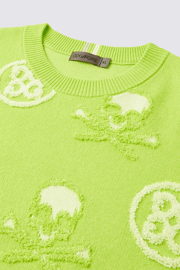 지포어-MEN APPAREL-JACQUARD CREWNECK SWEATER(MEN)