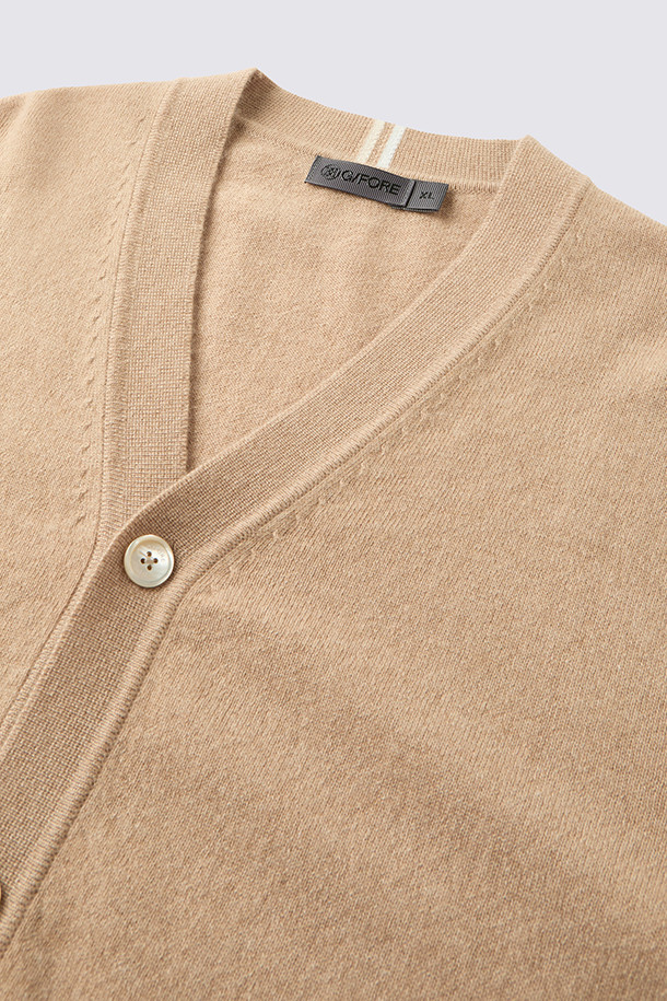 지포어-MEN APPAREL-ESSENTIAL CASHMERE CARDIGAN (MEN)