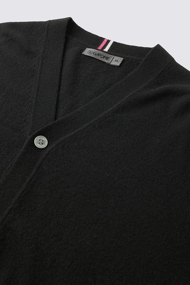 지포어-MEN APPAREL-ESSENTIAL CASHMERE CARDIGAN (MEN)