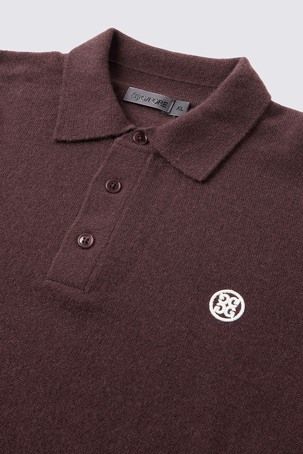지포어-MEN APPAREL-ESSENTIAL CASHMERE POLO (MEN)