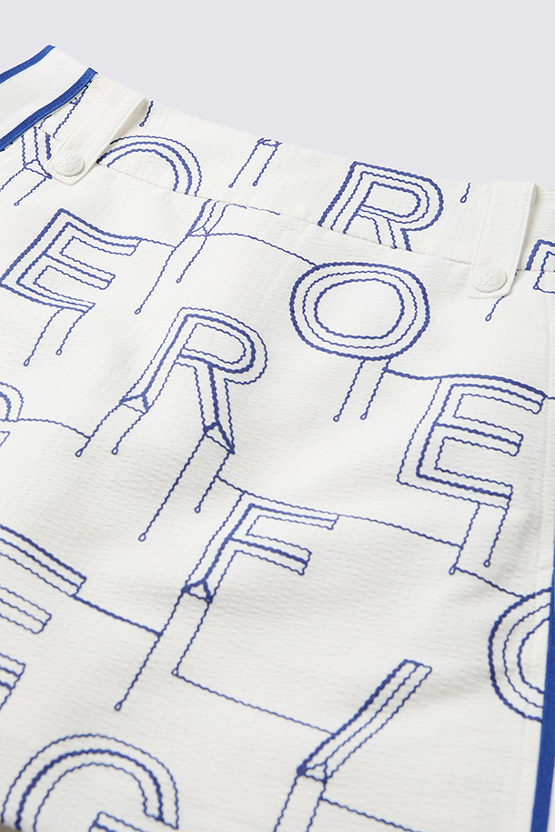 지포어-WOMEN APPAREL-PATTERNED SEERSUCKER SKIRT(WOMEN)