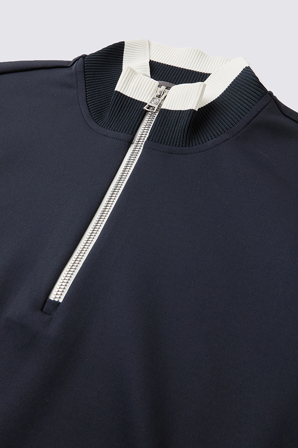 지포어-WOMEN APPAREL-HALF ZIP JERSEY MIDDLER (WOMEN)