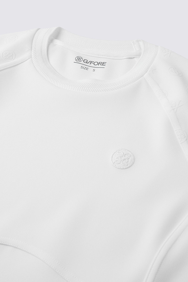 지포어-WOMEN APPAREL-LOGO ROUND T-SHIRT(WOMEN)