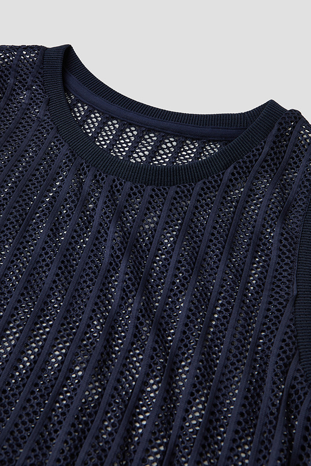 지포어-WOMEN APPAREL-MESH ROUNDNECK VEST(WOMEN)