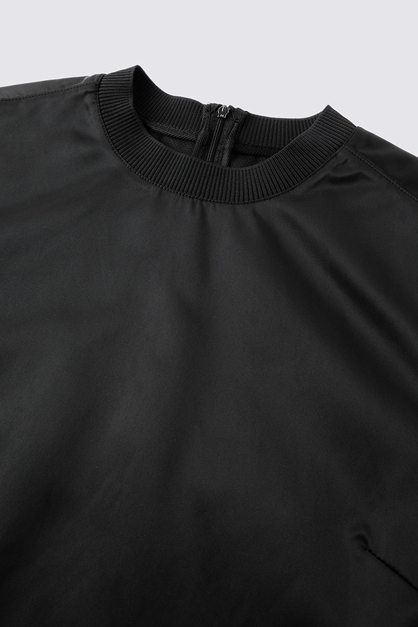 지포어-WOMEN APPAREL-WOVEN CREWNECK TEE (WOMEN)