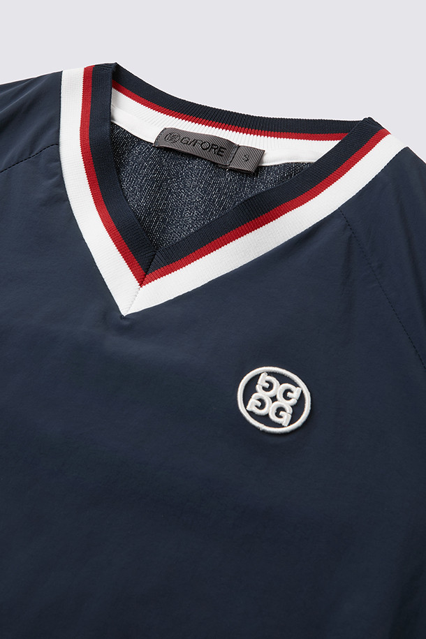 지포어-WOMEN APPAREL-V NECK HYBRID PULLOVER (WOMEN)