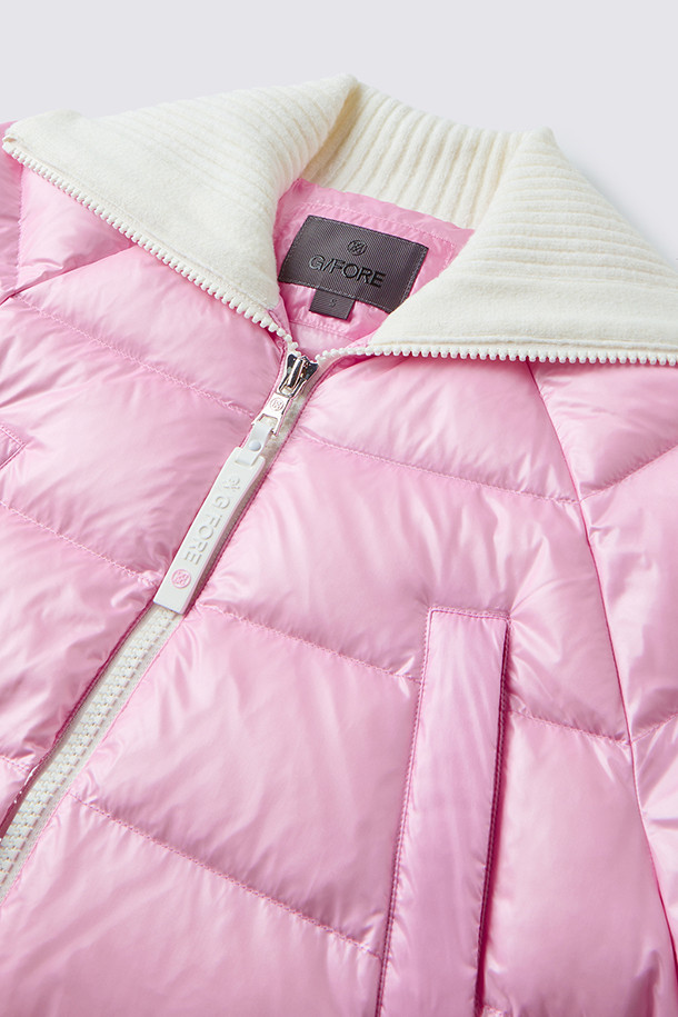 지포어-WOMEN APPAREL-HALF SLEEVES DOWN JACKET(WOMEN)