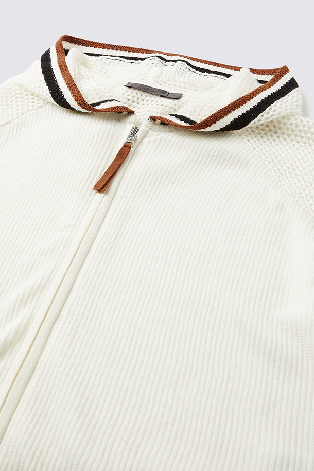 지포어-WOMEN APPAREL-MESH HOODED CARDIGAN(WOMEN)