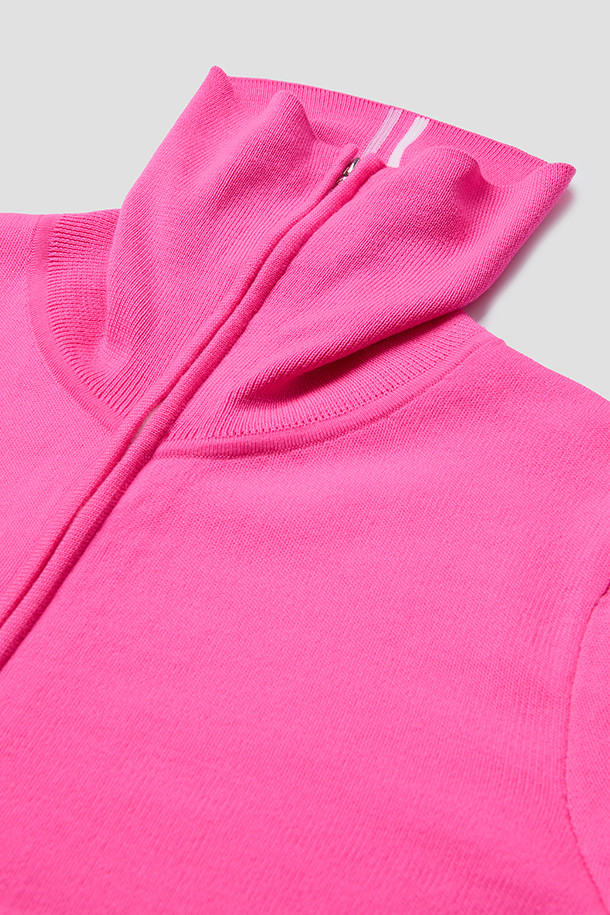 지포어-WOMEN APPAREL-FULL-ZIP COLOUR SWEATER(WOMEN)