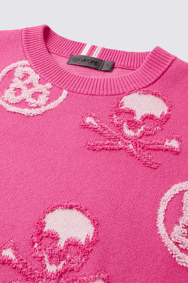 지포어-WOMEN APPAREL-JACQUARD CREWNECK SWEATER(WOMEN)