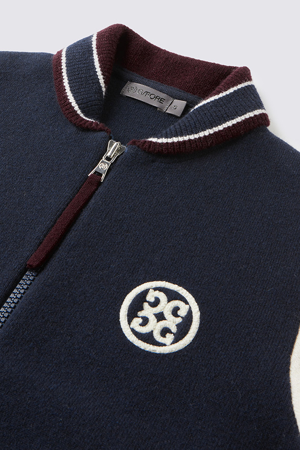 지포어-WOMEN APPAREL-VARSITY FULL ZIP SWEATER(WOMEN)