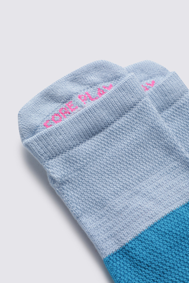 지포어-MEN ACCESSORIES-TWO TONE ANKLE SOCK(MEN)
