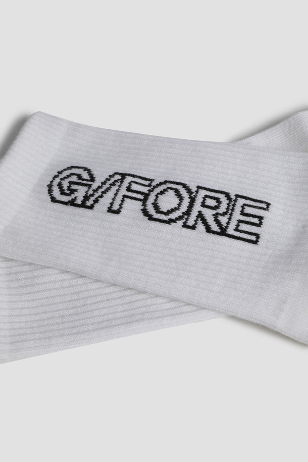 지포어-MEN ACCESSORIES-SLOGAN CREW SOCKS(MEN)
