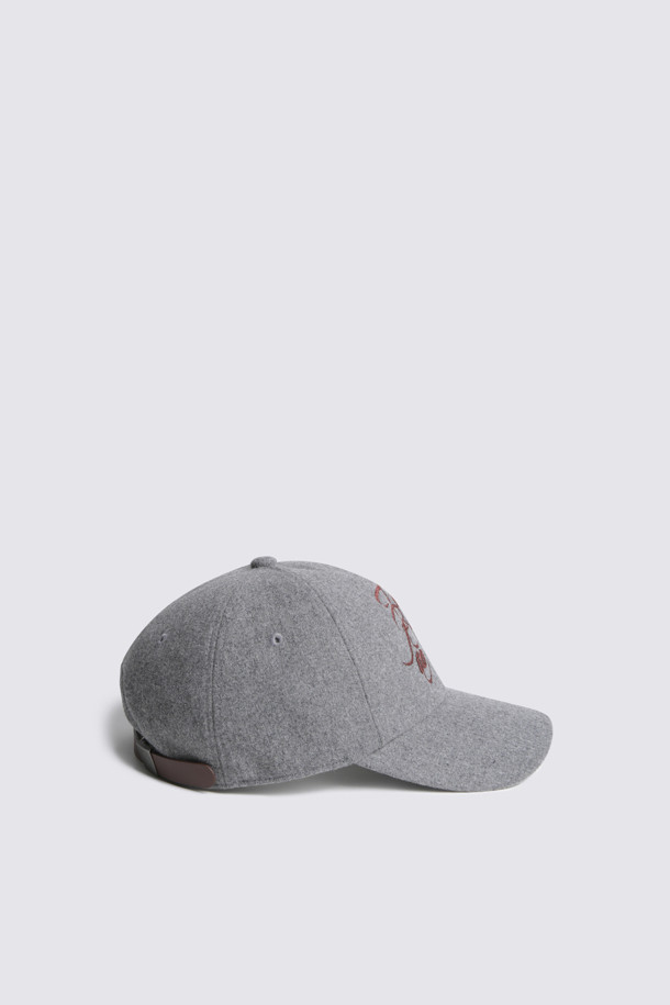 지포어-MEN ACCESSORIES-SLOGAN BALL CAP