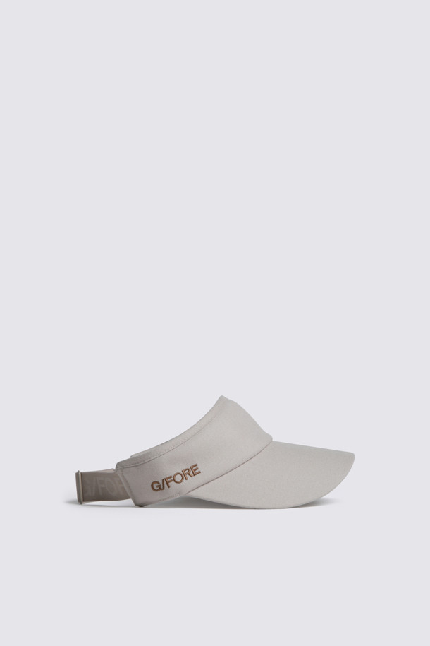 지포어-WOMEN ACCESSORIES-LINE LOGO VISOR(WOMEN)