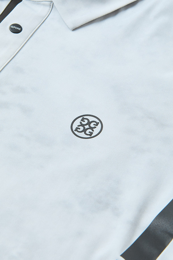 지포어-MEN APPAREL-TEXTURED PATTERN LONGSLEEVES POLO(MEN)