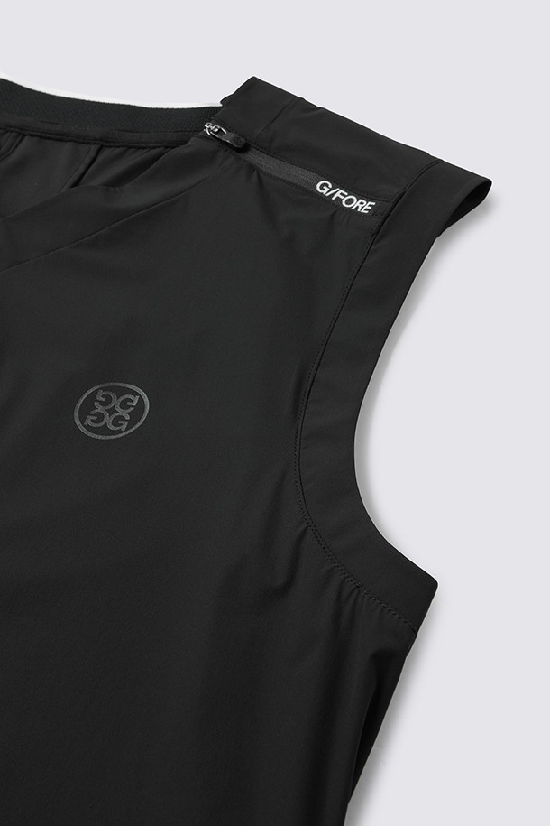 지포어-MEN APPAREL-HYBRID WOVEN VEST(MEN)