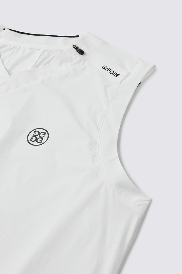 지포어-MEN APPAREL-HYBRID WOVEN VEST(MEN)