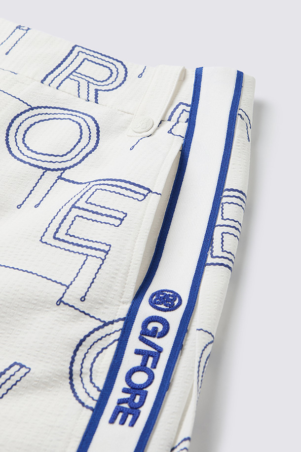 지포어-WOMEN APPAREL-PATTERNED SEERSUCKER SKIRT(WOMEN)