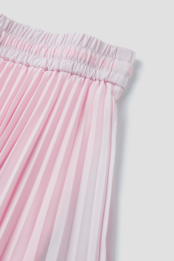 지포어-WOMEN APPAREL-OPS HIGH WAIST PLEAT SKIRT(WOMEN)