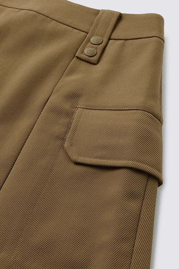 지포어-WOMEN APPAREL-TWILL A-LINE SKIRT(WOMEN)