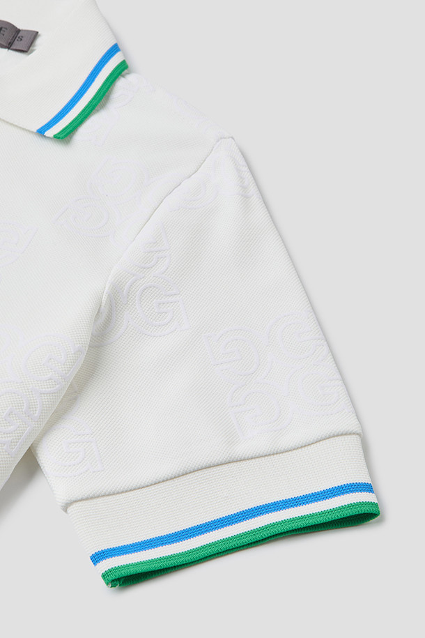 지포어-WOMEN APPAREL-FLOCKING PRINTED T-SHRIT(WOMEN)