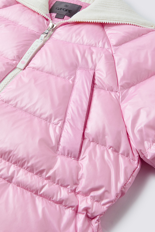 지포어-WOMEN APPAREL-HALF SLEEVES DOWN JACKET(WOMEN)