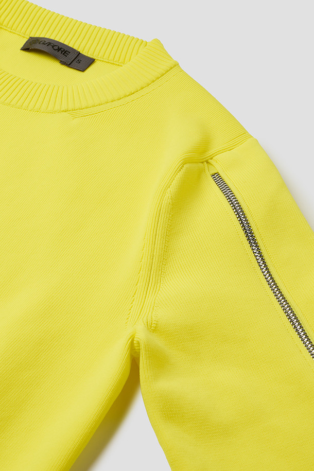 지포어-WOMEN APPAREL-ZIPPER-DETAILED SWEATER(WOMEN)