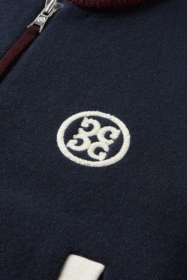 지포어-WOMEN APPAREL-VARSITY FULL ZIP SWEATER(WOMEN)
