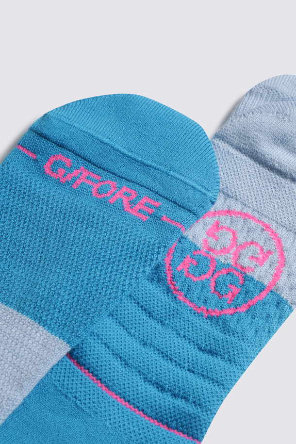 지포어-MEN ACCESSORIES-TWO TONE ANKLE SOCK(MEN)