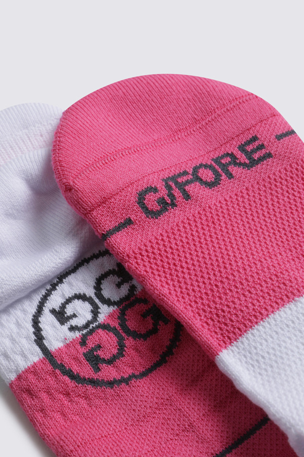 지포어-WOMEN ACCESSORIES-TWO TONE ANKLE SOCK(WOMEN)