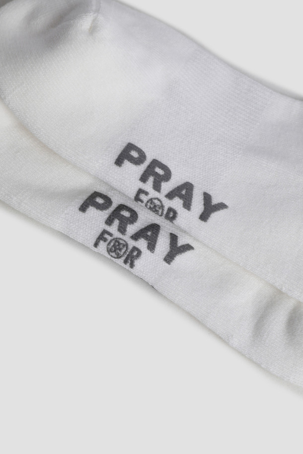 지포어-WOMEN ACCESSORIES-SLOGAN CREW SOCKS(WOMEN)