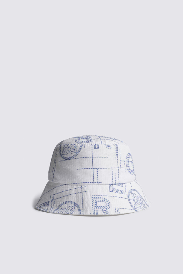 지포어-MEN ACCESSORIES-LOGO-EMBROIDERED BUCKET