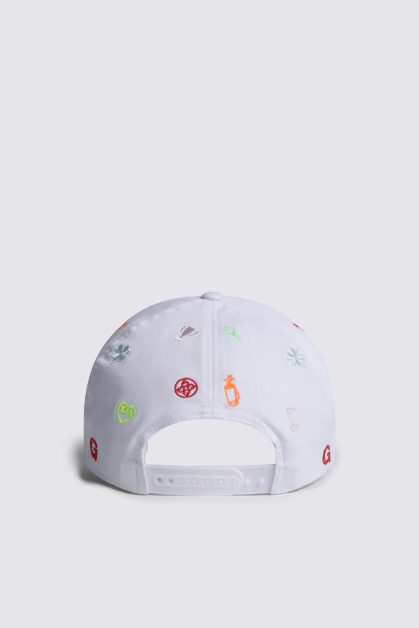지포어-WOMEN ACCESSORIES-EMBROIDERED ICON SNAPBACK HAT(WOMEN)