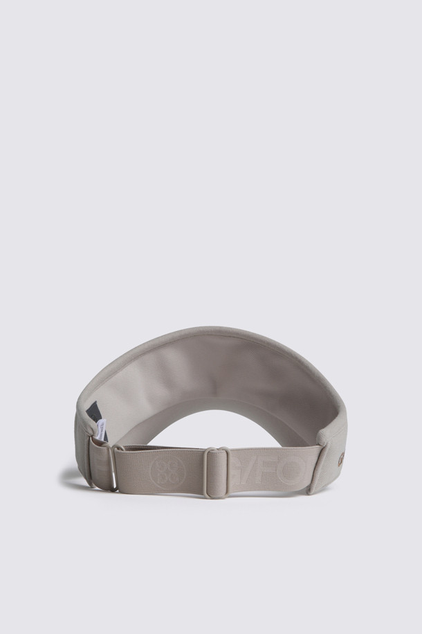 지포어-WOMEN ACCESSORIES-LINE LOGO VISOR(WOMEN)