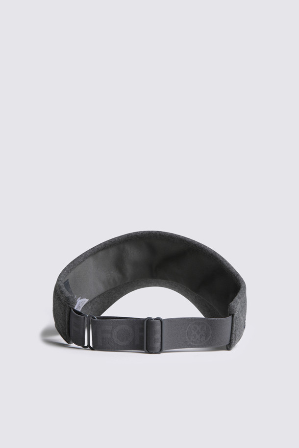 지포어-WOMEN ACCESSORIES-LINE LOGO VISOR(WOMEN)