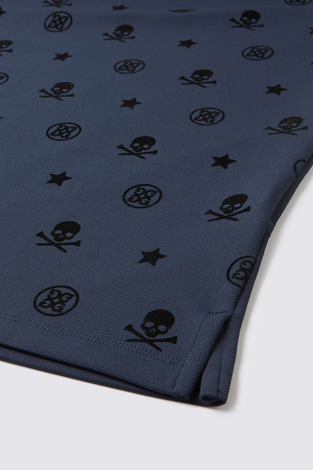 지포어-MEN APPAREL-FLOCKING PRINTED POLO(MEN)