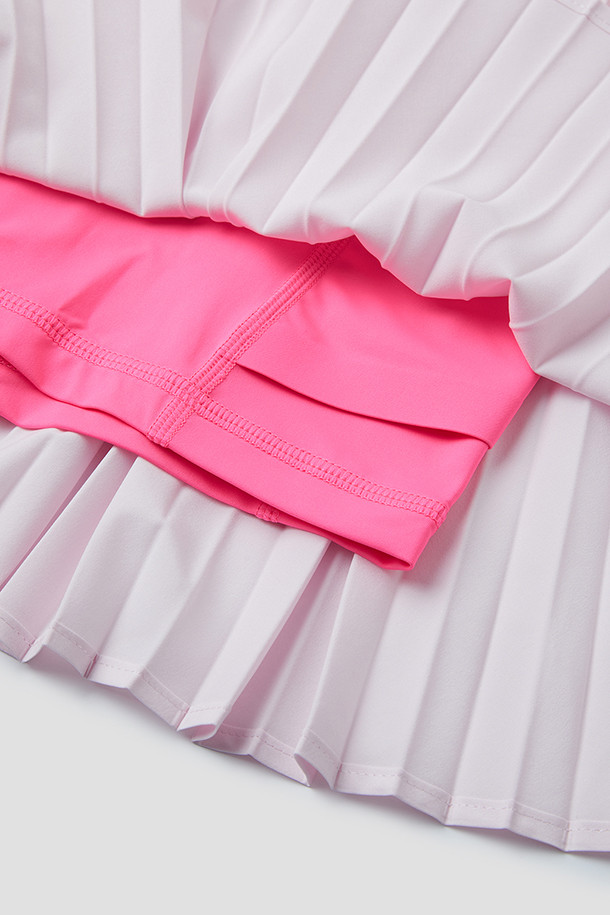 지포어-WOMEN APPAREL-OPS HIGH WAIST PLEAT SKIRT(WOMEN)