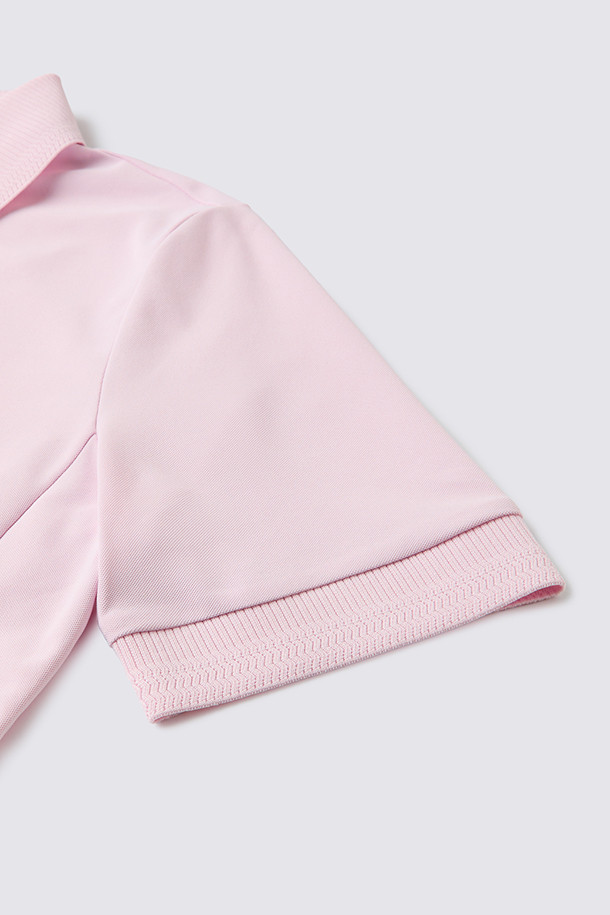 지포어-WOMEN APPAREL-ESSENTIAL POLO T-SHIRT(WOMEN)