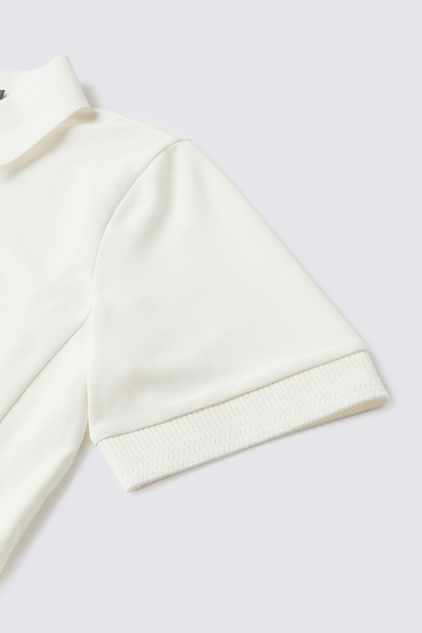 지포어-WOMEN APPAREL-ESSENTIAL POLO T-SHIRT(WOMEN)