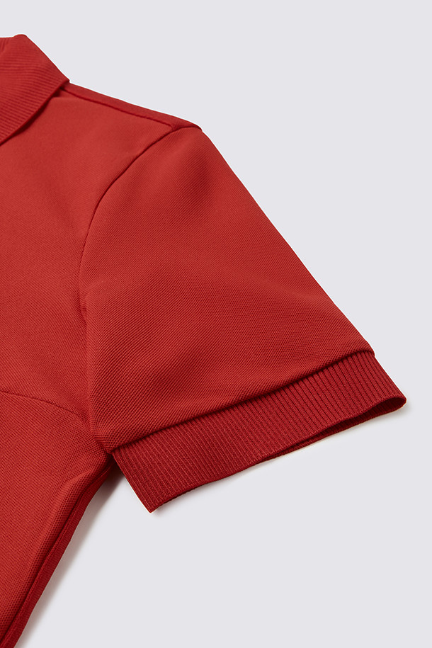 지포어-WOMEN APPAREL-KNIT HYBRID POLO (WOMEN)