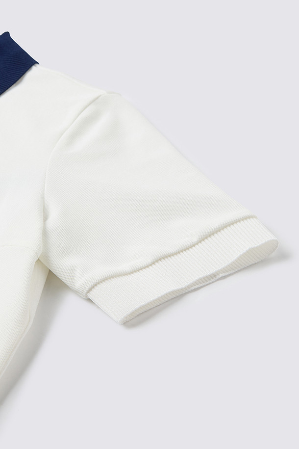 지포어-WOMEN APPAREL-KNIT HYBRID POLO (WOMEN)