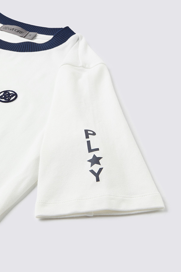 지포어-WOMEN APPAREL-TRI-COLOUR CREWNECK (WOMEN)